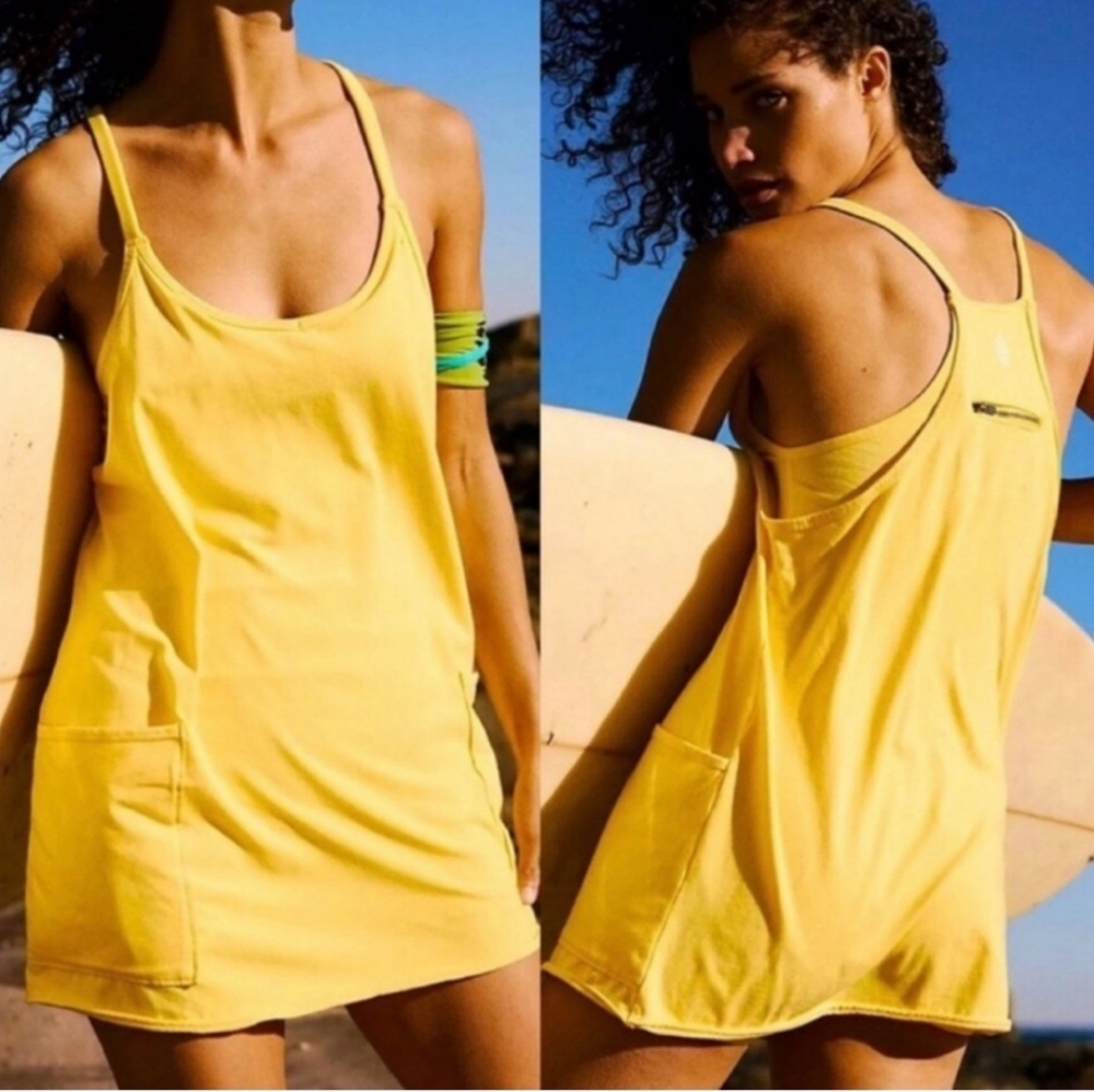 ๐ NWT ๐ Free People Hot Shot Mini Dress - Picture 1 of 5
